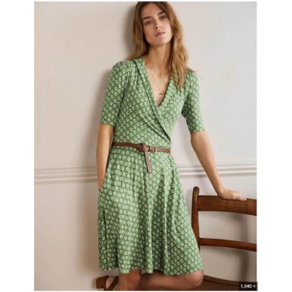 Boden Dresses & Skirts - *NEW* Boden Fixed Wrap Jersey Dress